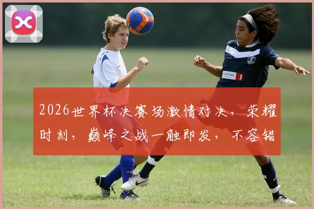 2026世界杯决赛场激情对决，荣耀时刻，巅峰之战一触即发，不容错过
